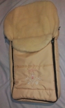 Спальный мешок-конверт на овчине №50 Womar (zaffiro) 95х50 см крашеный мех, в ассорт.