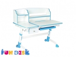       FunDesk Amare II with drawer Blue, Grey, Pink,   .