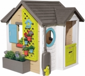 Детский домик Smoby Toys Садовый с кашпо и кормушкой 810405