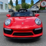 автомобиль Porsche 911 turbo style красный